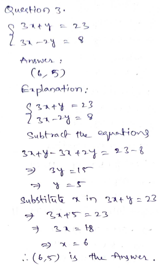Go Math Grade 8 Answer Key Chapter 8 Solving Systems of Linear Equations Page 248 Q3