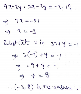 Go Math Grade 8 Answer Key Chapter 8 Solving Systems of Linear Equations Page 256 Q3.1