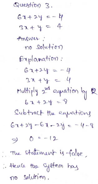 Go Math Grade 8 Answer Key Chapter 8 Solving Systems of Linear Equations Page 262 Q3