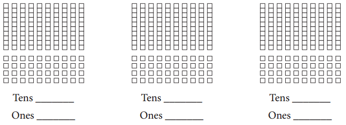 Bridges in Mathematics Grade 2 Student Book Unit 2 Answer Key Place Value & Measurement with Jack’s Beanstalks 56