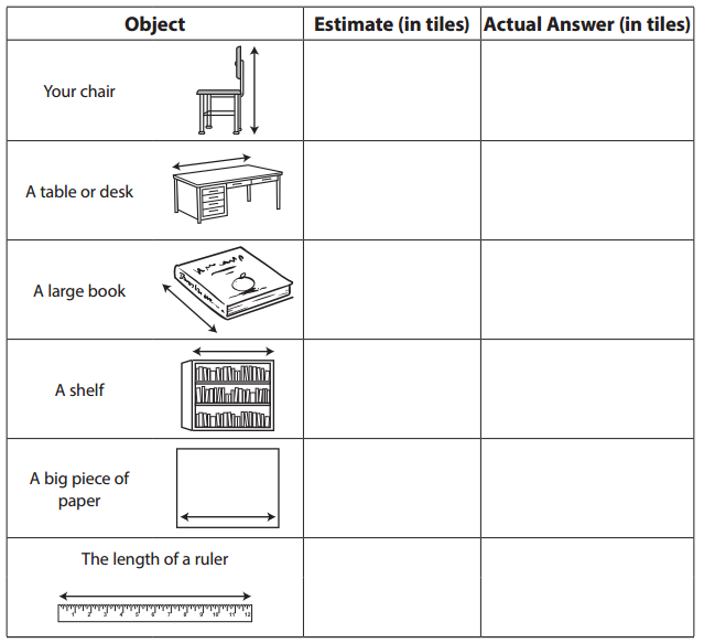 Bridges in Mathematics Grade 2 Student Book Unit 4 Answer Key Measurement 3