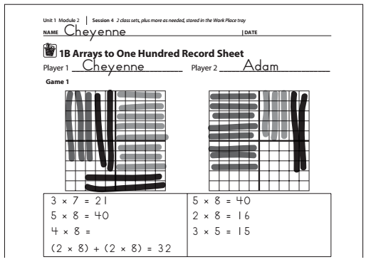 Bridges in Mathematics Grade 4 Student Book Unit 1 Module 2 Answer Key 9
