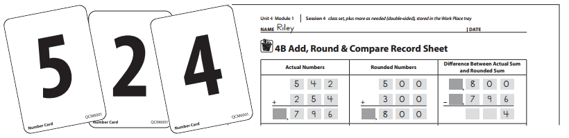 Bridges in Mathematics Grade 4 Student Book Unit 4 Module 1 Answer Key 8
