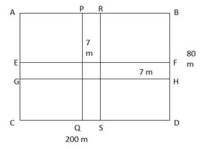 Worksheet on Area of the Path 7