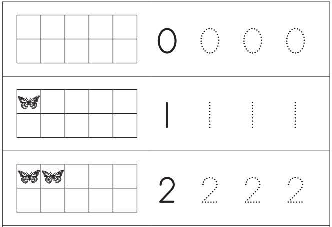 Bridges in Mathematics Kindergarten Home Connections Unit 1 Answer Key 1