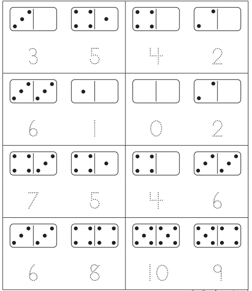 Bridges in Mathematics Kindergarten Home Connections Unit 3 Answer Key 21