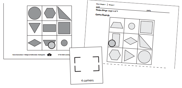 Bridges in Mathematics Kindergarten Home Connections Unit 5 Answer Key 9