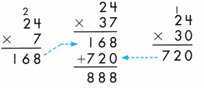 Spectrum Math Grade 5 Chapter 1 Lesson 1 Answer Key Multiplying 2 and 3 Digits by 2 Digits 1