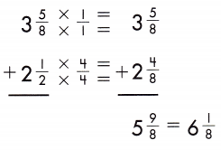 Spectrum Math Grade 5 Chapter 5 Lesson 4 Answer Key Adding Mixed Numbers 1