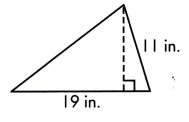 Spectrum Math Grade 6 Chapter 6 Lesson 1 Answer Key Calculating Area Triangles 11