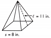 Spectrum Math Grade 6 Chapter 6 Lesson 7 Answer Key Surface Area Pyramids 13