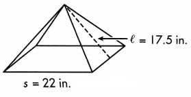 Spectrum Math Grade 6 Chapter 6 Lesson 7 Answer Key Surface Area Pyramids 18