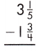 Spectrum Math Grade 7 Chapter 1 Lesson 7 Answer Key Subtracting Fractions and Mixed Numbers 23
