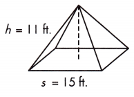 Spectrum Math Grade 7 Chapter 5 Lesson 12 Answer Key Volume Pyramids 4