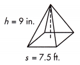Spectrum Math Grade 7 Chapter 5 Lesson 12 Answer Key Volume Pyramids 5