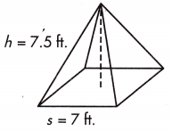 Spectrum Math Grade 7 Chapter 5 Lesson 12 Answer Key Volume Pyramids 9