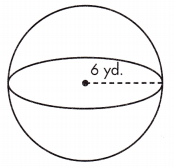 Spectrum Math Grade 8 Chapter 5 Lesson 12 Answer Key Volume Spheres 12