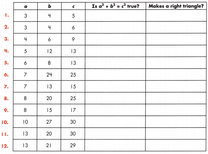 Spectrum Math Grade 8 Chapter 5 Lesson 7 Answer Key Defining Pythagorean Theorem 2