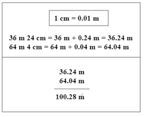 Worksheet on Addition and Subtraction of Units of Measurement 5