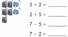 Spectrum Math Grade 1 Chapter 1 Lesson 17 Answer Key Fact Families 7 Through 10 3