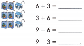 Spectrum Math Grade 1 Chapter 1 Lesson 17 Answer Key Fact Families 7 Through 10 4
