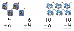 Spectrum Math Grade 1 Chapter 1 Lesson 17 Answer Key Fact Families 7 Through 10 9