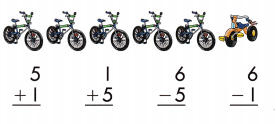 Spectrum Math Grade 1 Chapter 1 Lesson 7 Answer Key Fact Families 0 Through 6 2