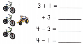 Spectrum Math Grade 1 Chapter 1 Lesson 7 Answer Key Fact Families 0 Through 6 3