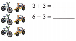 Spectrum Math Grade 1 Chapter 1 Lesson 7 Answer Key Fact Families 0 Through 6 6