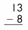 Spectrum Math Grade 1 Chapter 3 Lesson 6 Answer Key Subtracting from 13 8