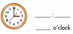 Spectrum Math Grade 1 Chapter 5 Lesson 1 Answer Key Telling Time to the Hour 3