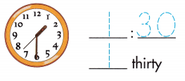 Spectrum Math Grade 1 Chapter 5 Lesson 2 Answer Key Telling Time to the Half Hour 2