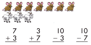 Spectrum Math Grade 1 Chapters 1-2 Mid-Test Answer Key 1