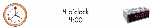 Spectrum Math Grade 2 Chapter 6 Lesson 1 Answer Key Telling a Time to the Hour 1