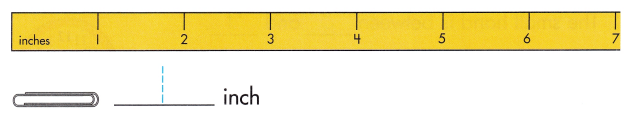 Spectrum Math Grade 2 Chapter 6 Lesson 4 Answer Key Estimating Inches 1
