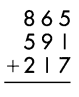 Spectrum Math Grade 3 Chapter 3 Lesson 2 Answer Key Adding 3 or More Numbers (3-digit) 17