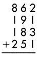 Spectrum Math Grade 3 Chapter 3 Lesson 2 Answer Key Adding 3 or More Numbers (3-digit) 27