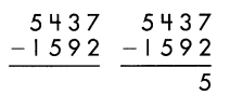 Spectrum Math Grade 3 Chapter 3 Lesson 4 Answer Key Subtracting to 4 Digits 1