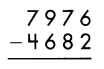 Spectrum Math Grade 3 Chapter 3 Lesson 4 Answer Key Subtracting to 4 Digits 33
