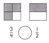 Spectrum Math Grade 3 Chapter 6 Lesson 3 Answer Key Comparing Fractions 11