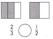 Spectrum Math Grade 3 Chapter 6 Lesson 3 Answer Key Comparing Fractions 6