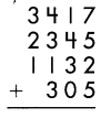 Spectrum Math Grade 4 Chapter 3 Lesson 6 Answer Key Adding 3 or More Numbers (through 4 Digits) 22