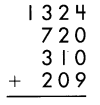 Spectrum Math Grade 4 Chapter 3 Lesson 6 Answer Key Adding 3 or More Numbers (through 4 Digits) 6