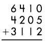 Spectrum Math Grade 4 Chapter 3 Lesson 6 Answer Key Adding 3 or More Numbers (through 4 Digits) 7