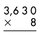 Spectrum Math Grade 4 Chapter 4 Lesson 10 Answer Key Multiplying 4 Digits by 1 Digit (renaming) 22