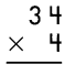 Spectrum Math Grade 4 Chapter 4 Lesson 4 Answer Key Multiplying 2 Digits by 1 Digit (renaming) 17