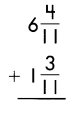Spectrum Math Grade 4 Chapter 6 Lesson 11 Answer Key Adding Mixed Numerals with Like Denominators 12