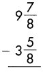 Spectrum Math Grade 4 Chapter 6 Lesson 12 Answer Key Subtracting Mixed Numerals with Like Denominators 4