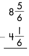 Spectrum Math Grade 4 Chapter 6 Lesson 12 Answer Key Subtracting Mixed Numerals with Like Denominators 5