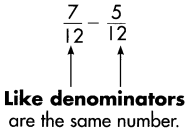 Spectrum Math Grade 4 Chapter 6 Lesson 5 Answer Key Subtracting Fractions with Like Denominators 1